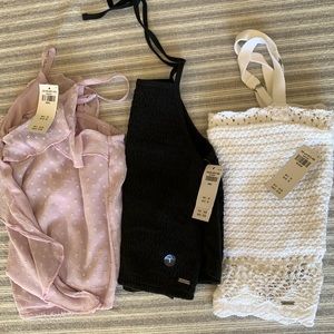 NWT summer top bundle!